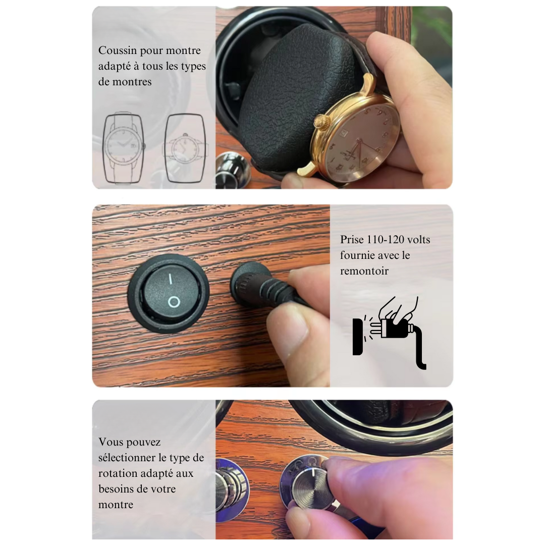 Remontoir – Obsidienne Royale™ Série 6