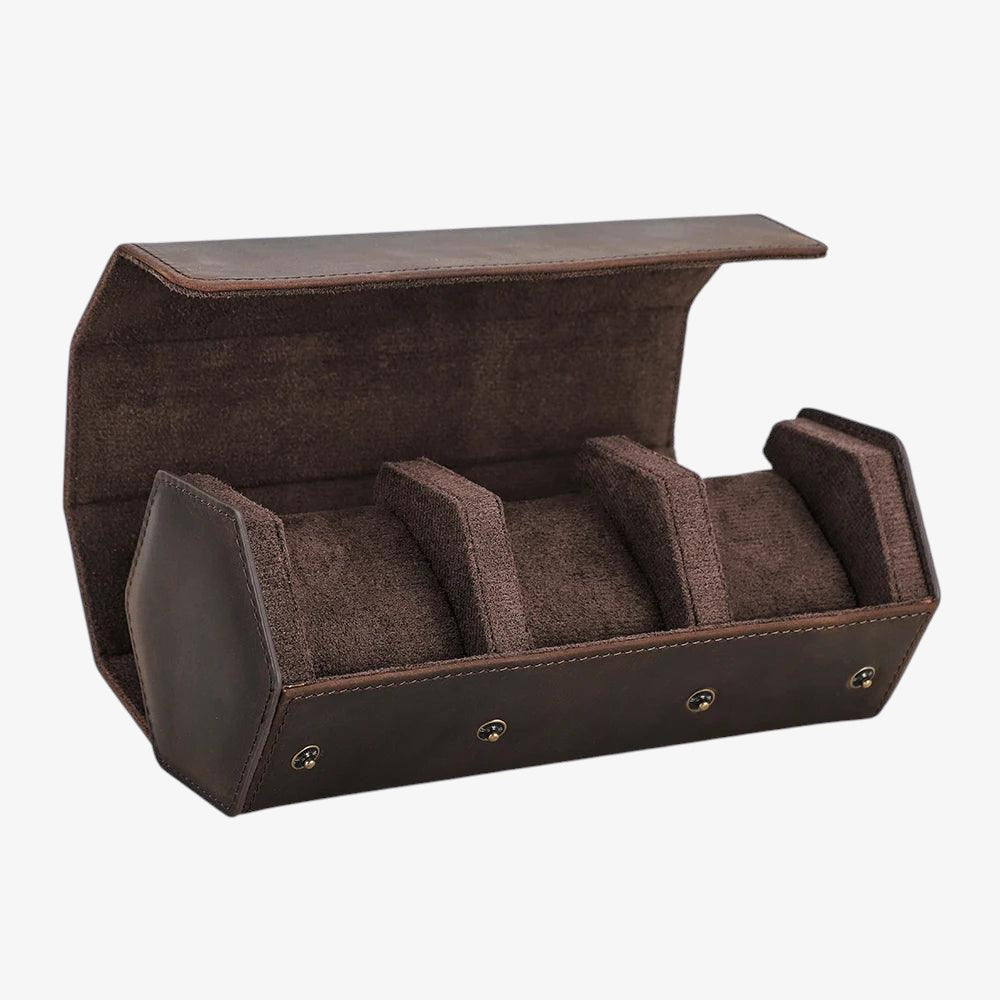 ÉTUI 3 MONTRES - HEXAGONAL